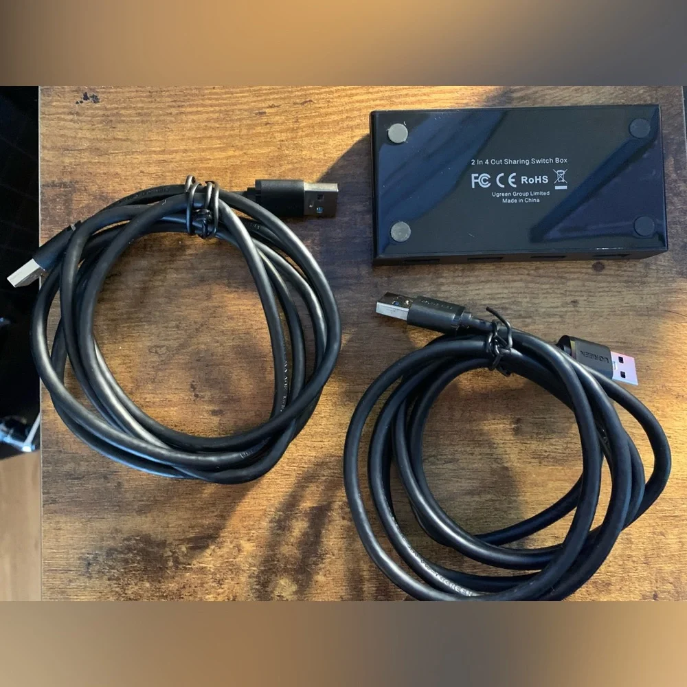 KVM Switcher USB for PC -used